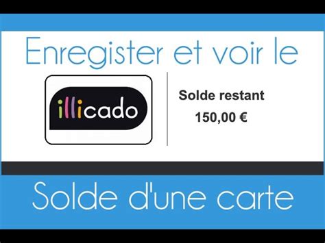 Comment activer une carte illicado .